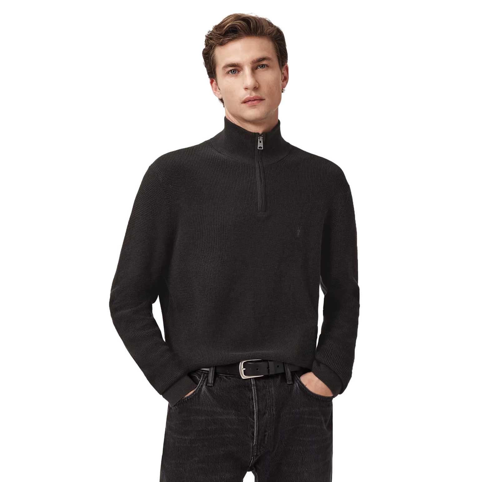 AllSaints Aspen Funnel Neck Jumper